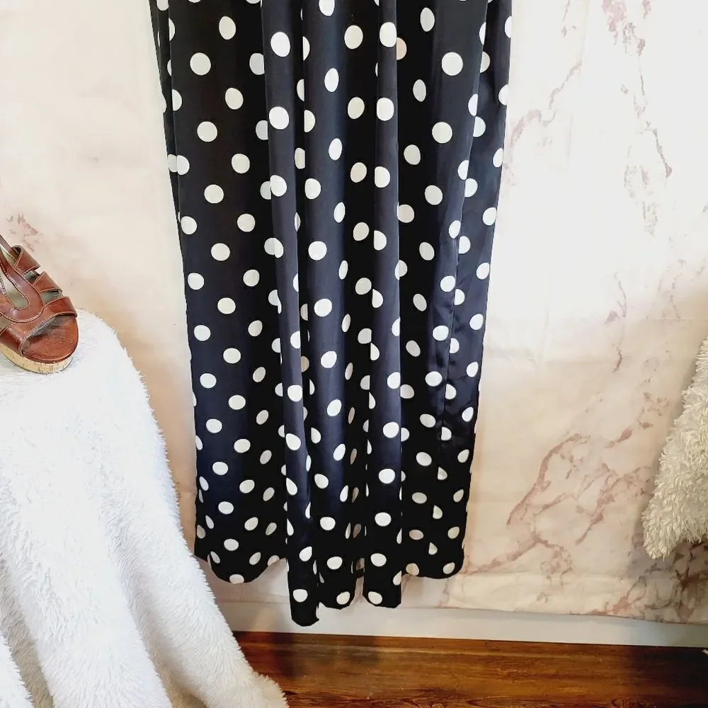 Victoria's Secret wide leg polka dot jumpsuit - Picture 5 of 7